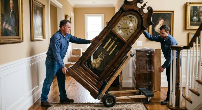 Grandfather Clock Moving